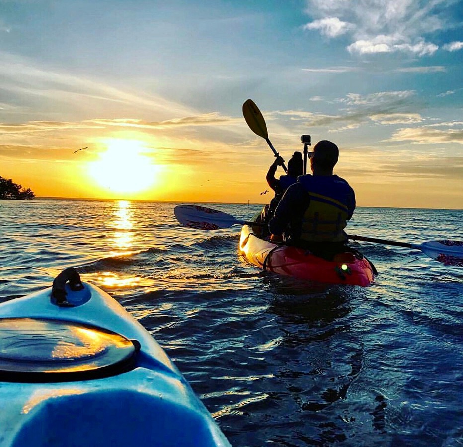 Sunset Kayaking on the Space Coast