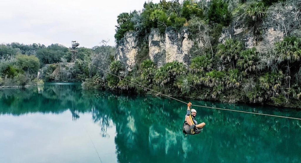 Canyons zipline Ocala